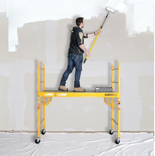 Metaltech Multipurpose 6'. Baker-Style Scaffold - 1, 000-Lb. Capacity, Steel, Model# I-CISC