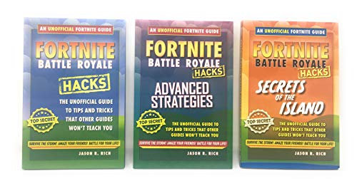 FORTNITE - Unofficial Tips & Tricks 3 Book Bundle Set - Battle Royale Hacks Advanced Strategies Secrets of the Island - The Ultimate Fortnite