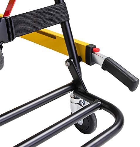 LINE2design Mobility Chair - Mobile Chair 70007-Y, Premium Emergency Transport Manual Track Solutions - Load Capacity: 400 lb. Yellow.