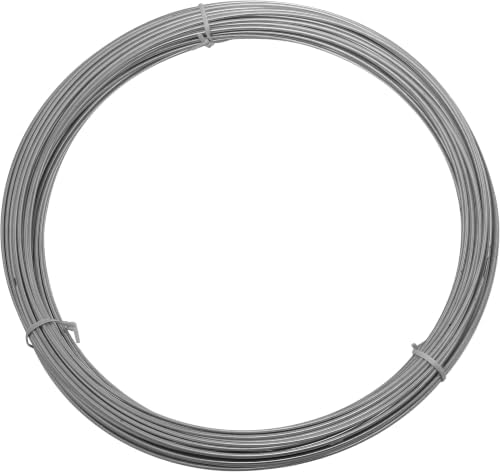 National Hardware Wire Mesh, 12 Gauge x 100 ft Roll, Galvanized Steel | Rust-Resistant Fencing Wire for Chicken Coops, Garden Beds, Animal Pens and Crafts; 300 lb Load Limit