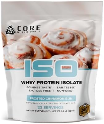 Core Nutritionals Core ISO Whey Protein Isolate, Choc. Peanut Butter Cup,