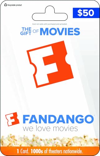 Fandango Physical Gift Card