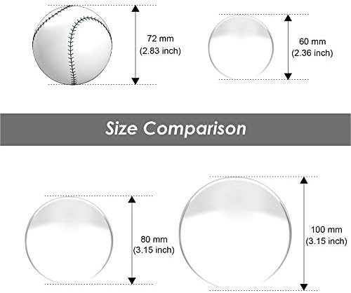 EMART Crystal Ball for Photography 3 Pack, Props Decoration for Divination