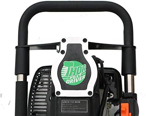 TentandTable PD1002 Fence Post Driver Gas Powered 2-Cycle Engine, 13" Drive