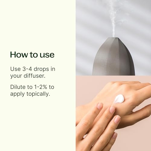 Plant Therapy Lemon Essential Oil for Diffusing 10 mL Pure and Undiluted | Natural Aromatherapy, Lemon Oil for Skin & Cleansing