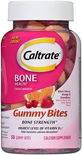 Caltrate +d Gummy Bites Size 50 Ct Caltrate +d Gummy Bites 50
