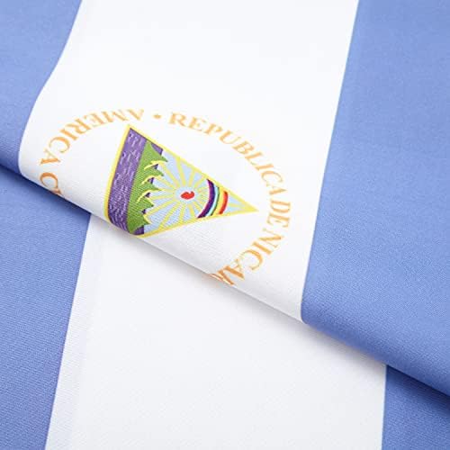 Nicaragua Flag Nicaraguan Garden Flags, International World Country Nation Garden Flags, Celebration Parade Flags, Anniversary Celebration