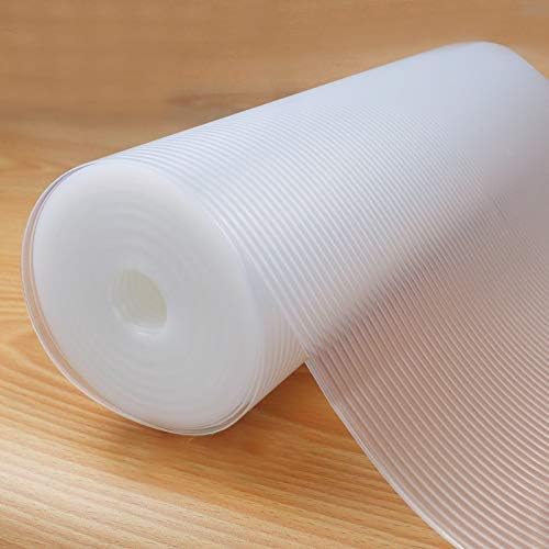 Shelf Liner, Non-Slip Cabinet Liner, Washable Oil-Proof for Kitchen Cabinet, Shelves, Refrigerator, Storage, Desks, 12 Inches x 20 FT