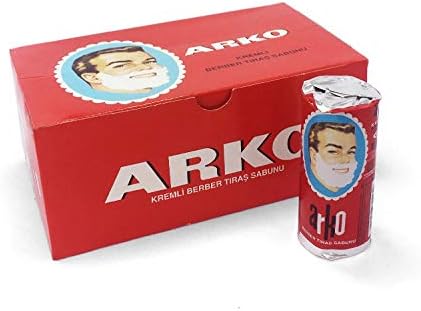 Arko Shaving Soap Stick - 12 Sticks (31.5 oz) by EVYAP