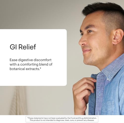 THORNE GI Relief, DGL, Slippery Elm, Marshmallow Root & Aloe, 180 Capsules | Eases Digestive Discomfort & Soothes Esophageal Irritation