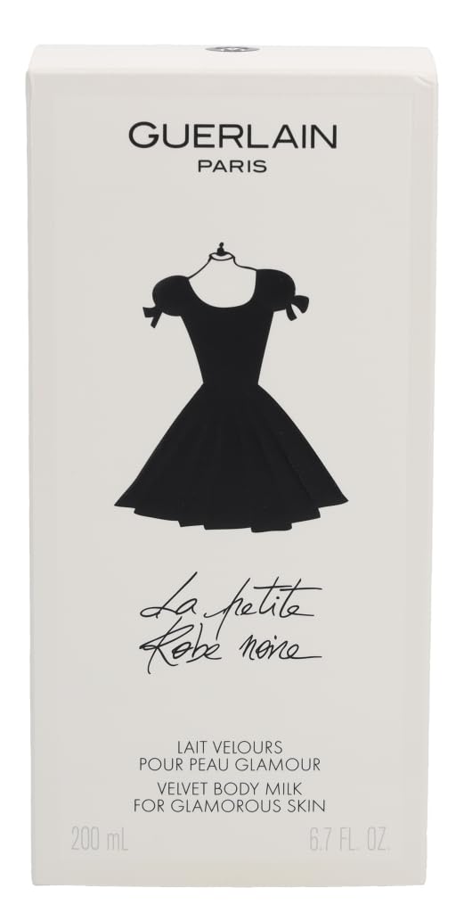 Guerlain La Petite Robe Noire Body Milk for Women, 6.7 Ounce