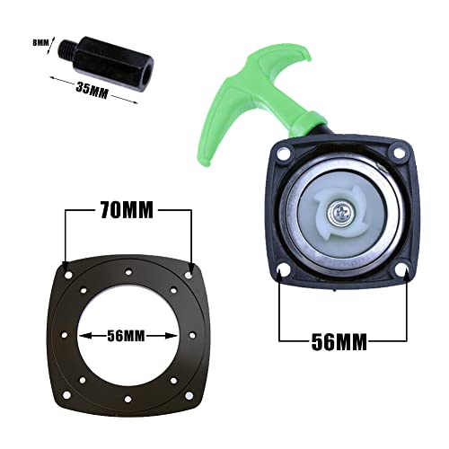 FLMLF Engine Pull Starter, Easy Pull Starter for Zenoah CY 23cc, 26cc, 29cc and Rovan 23-30.5cc Engine (Green)