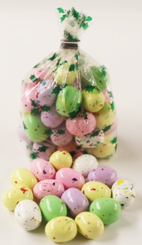 Scott's Cakes Speckled Chocolate Malted Eggs in a 1 Pound Bunny Hop Bag