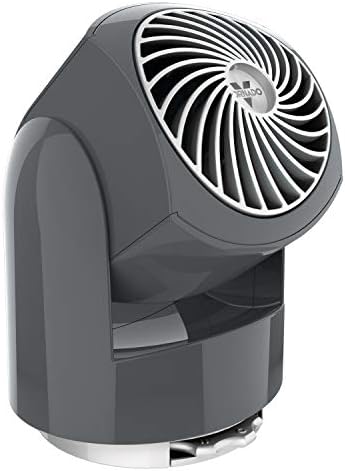 Vornado Flippi V6 Compact Air Circulator Fan, Quiet Portable Travel Fan for Desk or Bedroom, Adjustable Head, 2 Speeds, Bliss Blue