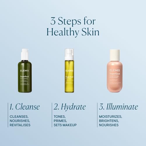 ELEMIS Superfood Multi Mist, Priming, Toning, and Setting Facial Spray, 3.3 Fl Oz | Superfood multi-mist, priming, toning
