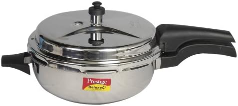 Prestige Deluxe Stainless Steel Deep Pressure Pan 5 liters