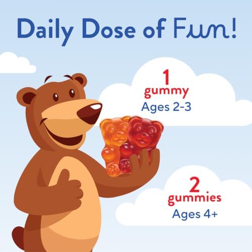 L'il Critters Kids Multivitamin Gummies | 70 Count | with Vitamins A, B, C, D