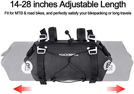 ROCKBROS Bikepacking Bike Handlebar Bag 7L-14L Waterproof for MTB Road