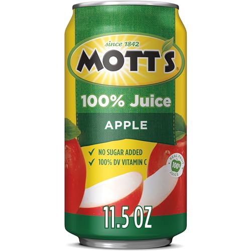 Mott's 100% Original Apple Juice, 11.5 fl oz can (Pack of 24)