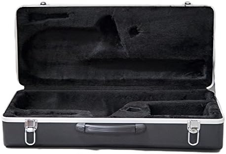 Lightweight ABS Case for Modern Standard Alto Saxophone, Black