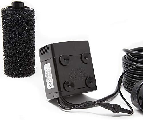 Beckett Corporation LV450T 458 GPH Submersible LED Light-Water Pump for Indoor/Outdoor Ponds, Fountains, Fish Tanks, Aquariums, and Waterfalls, Black