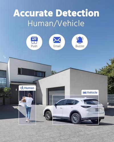 ANNKE 3K Lite Wired Security Camera System Outdoor, 8X 2MP Cameras, 1TB HDD | AI Human/Vehicle Detection