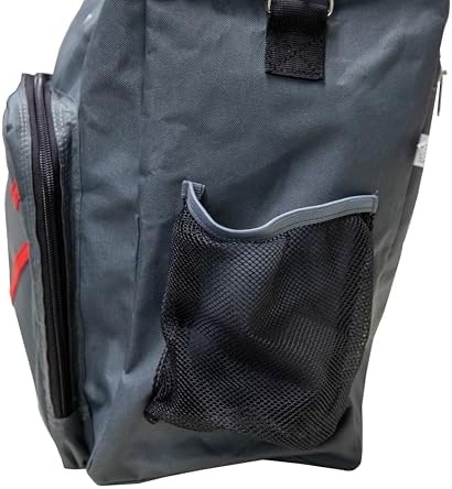 Mr. Heater Portable Buddy Carry Bag 9BX, Black | 600D polyester, pockets for two 1 lb cylinders, U-shaped zipper, padded strap