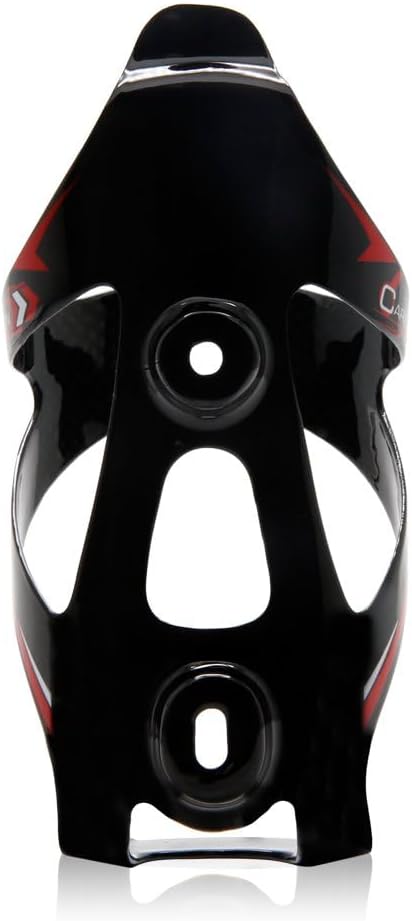 Wiel Full Carbon Fiber Bicycle Bike Light Drink Water Bottle Cage Holder