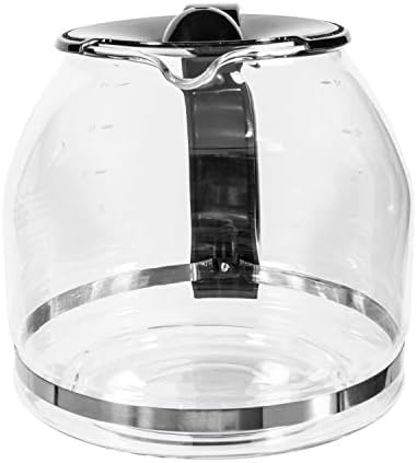 Univen 12 Cup Glass Coffeemaker Carafe Compatible with Mr. Coffee PLD13 CG12 CGX20 DR12 DRX20 GBX20 NC12 NCS12 NCS13 NCX20 TF12 TFS12 TFX20 VB12 VBX20