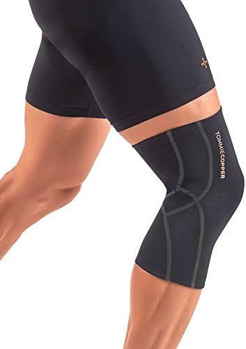 Tommie Copper Performance Compression Knee Sleeve l Knee Brace for Joint Support l Men and Women