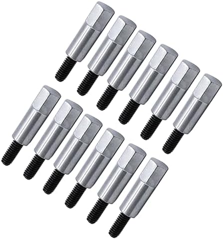 Valve Cover Bolt 12pcs Chrome Auto Valve Cover Bolt Set Fit for FORD 289 302 351W