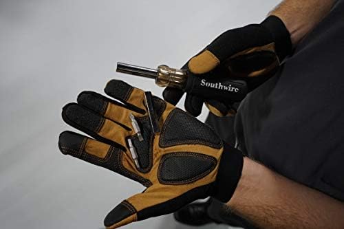 Southwire Electrical Wire Tool Kit - Multipurpose Set for Installation & Repair - Stainless Steel Wire Stripper, Multi-Bit Screwdriver