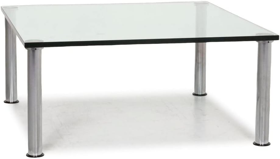 Clear Tempered Glass Table Top 22 Inch Square Flat Polished Edge with 1/4 Inch Thickness for Dining, Coffee or Side Tables by Fab Glass and Mirror