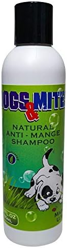 Dog n Mite Anti-Mange Shampoo for Dogs & Puppies with Demodex Mange, Itching, Hot Spot - 6.0 oz