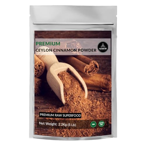 Ceylon Cinnamon Powder (1lb), Ground Premium Quality by Naturevibe Botanicals | Gluten-Free, Keto Friendly & Non-GMO (16 ounces)