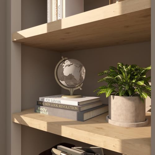 Deco 79 Aluminum Globe with Tiered Base, 9" x 8" x 13", Copper