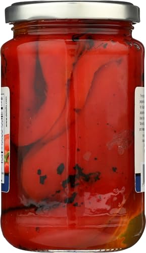 DELALLO Roasted Red Peppers, 12 OZ