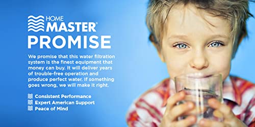 Home Master TMAFC-ERP Artesian Full Contact Reverse Osmosis System, 7-Stages, Patented 2-Pass Alkaline Remineralization, Fast 4.5s Fill Rate, 1:1 Waste Ratio, 8.5” Catalytic Carbon, 5-Yr Limited Parts