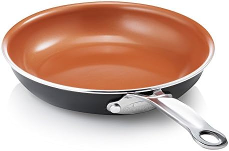 Gotham Steel Cookware Set, 10 Piece, Brown