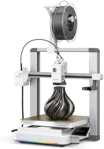 Creality SPARKX i7 Combo 3D Printer, Multi Color with CFS Lite High Speed AI Photo-to-3D Printing 95% Pre-Assemble Auto-Leveling Custom RGB Quick-Swap Essential Parts 10.24×10.24×10 inch