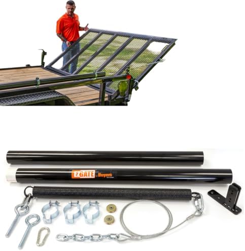 Buyers Products 5201000 EZ Gate Tailgate Assist, Reduce Physical Strain With Trailer Tailgates, Mounting Hardware Included, Handles gates up to 180lbs