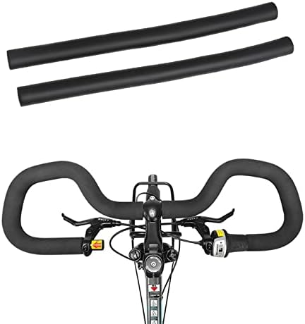 Bicycle Handlebar Grips Cover Racing Bike Sponge Foam Rubber Tube 2pcs | Flexible Cuttable Handlebar Cover Foam Grips Inner Diameter 21mm/0.83inch