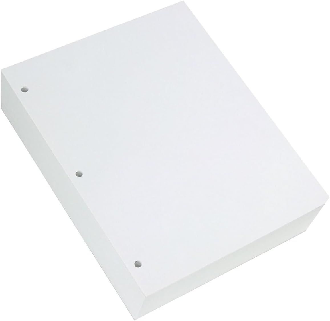 Staples 8.5" x 11" 3-Hole Punched Copy Paper, 20 lbs., 92 Brightness, 500/Ream