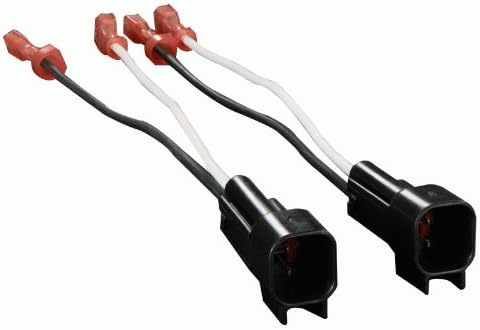 Kenwood KFC-6966S 800 Watt 6x9" 3-Way Car Stereo Speakers Bundle With METRA 82-3004 6x9" Speaker Adapter & METRA 72-4500 Speaker Harness Connector