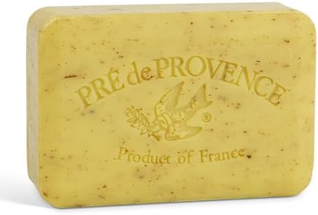 Pre de Provence Artisanal Soap Bar, Enriched with Organic Shea Butter, Natural French Skincare, Quad Milled for Rich Smooth Lather, 8.8 Ounce, Ocean Air