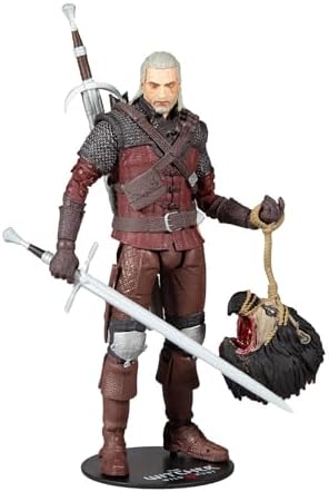 McFarlane Toys The Witcher Geralt of Rivia (Wolf Armor) 7" Action Figure