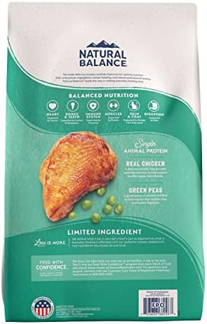 Natural Balance Limited Ingredient Adult Grain-Free Dry Cat Food - Balanced Nutrition - Soy-Free