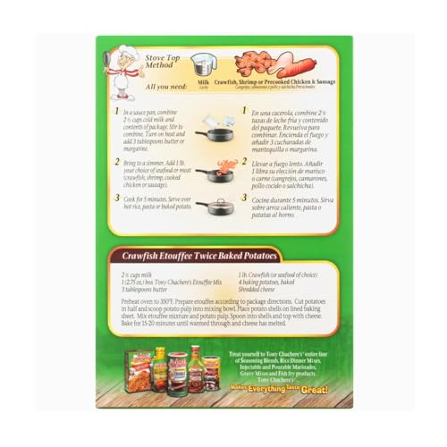 Tony Chachere's Etouffee Mix, 2.75 Ounces (Pack of 1)
