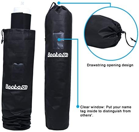 Becko US Puzzle Mat Roll Up with Drawstring Storage Bag, Felt Rollup Mat for Easy Transport & Storage
