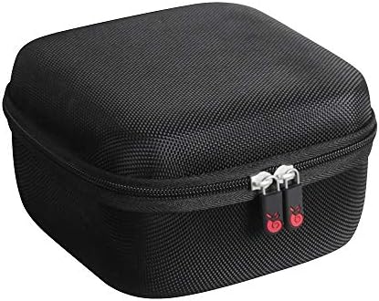 Hermitshell Hard Travel Case for Cricut Easy Press Mini Heat Press Machine (Black+Rosy)